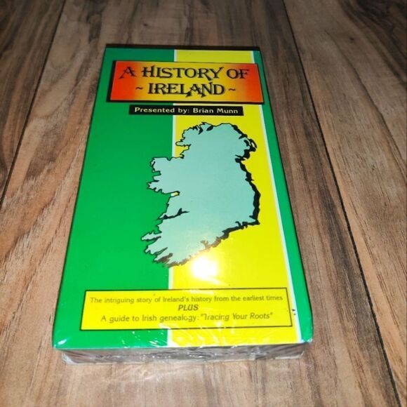 A History of Ireland (VHS) Rare 1992 History Video Shot On Location New - Picture 1 of 5